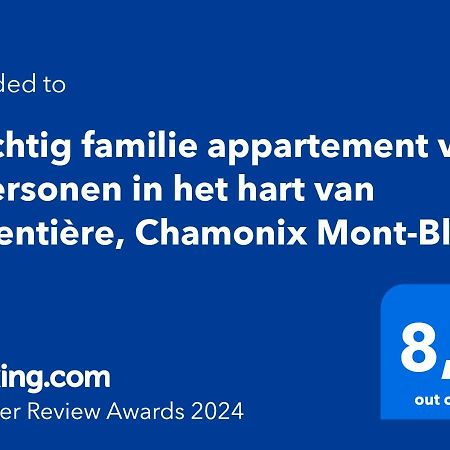 Prachtig Familie Appartement Voor 6 Personen In Het Hart Van Argentiere, Chamonix Mont-Blanc エクステリア 写真